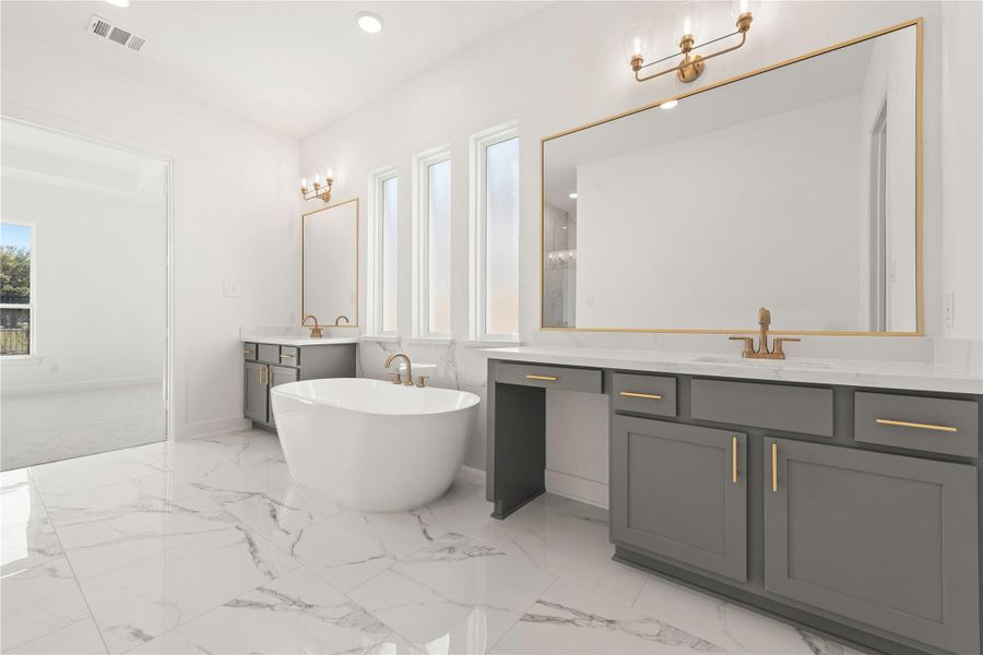 Furnished interior view inside a new home in ARTAVIA®, Conroe (Image 10).