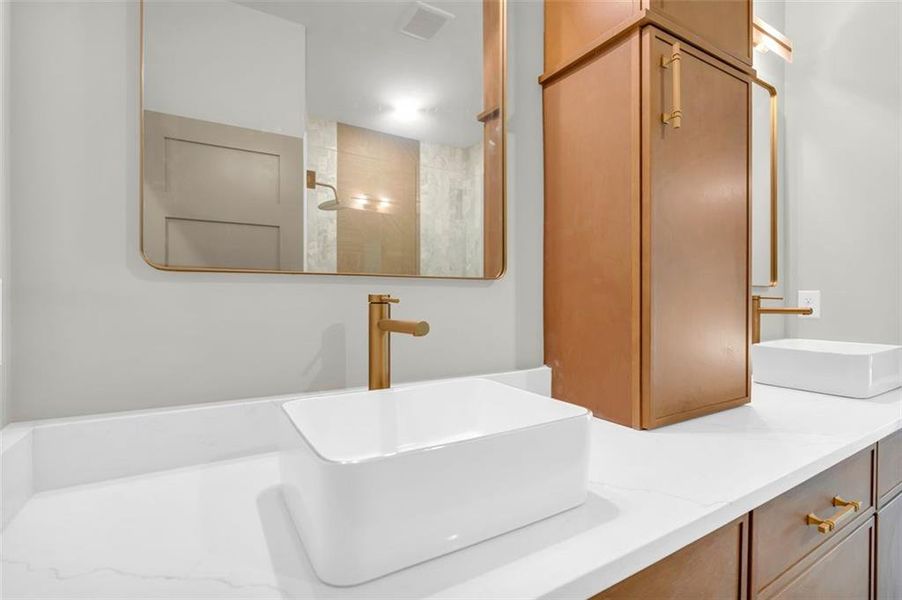 Close-up of interior finishes inside a home in , Monroe (Image 20).