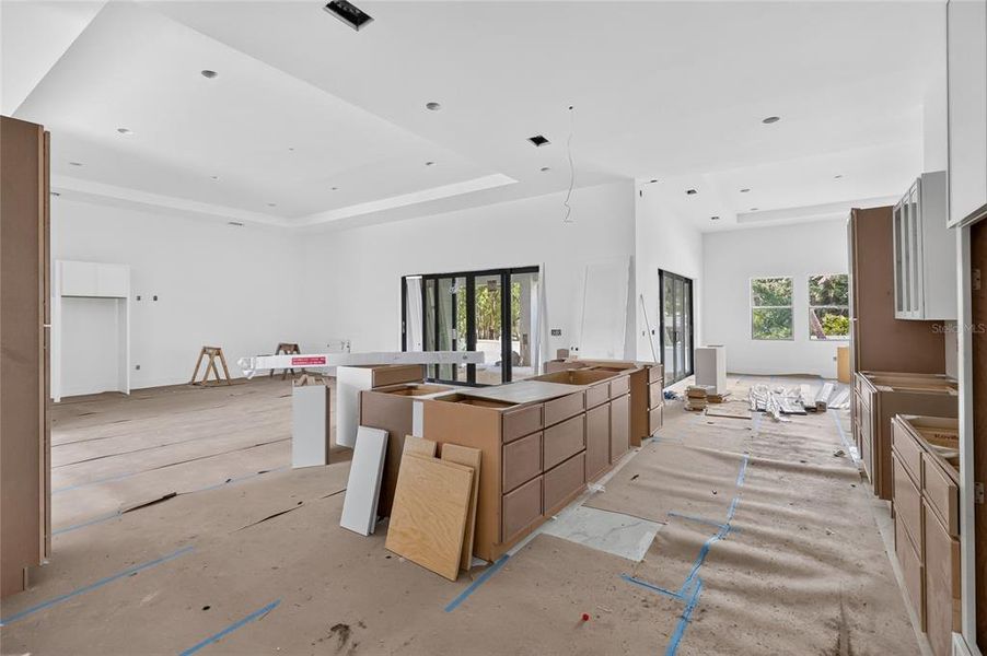 In-progress construction of a new home in , Tampa, FL (Image 18).