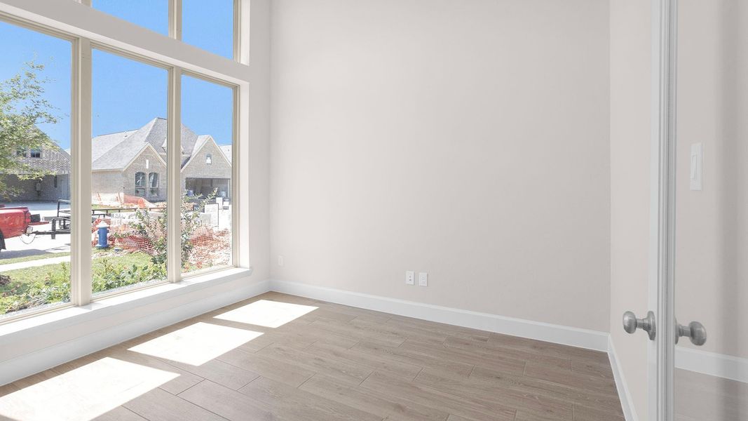 Spacious, unfurnished interior of a new home in Marvida 45' - Gated, Cypress (Image 7). Spacious, unfurnished interior of a new home in Marvida 45' - Gated, Cypress (Image 7).