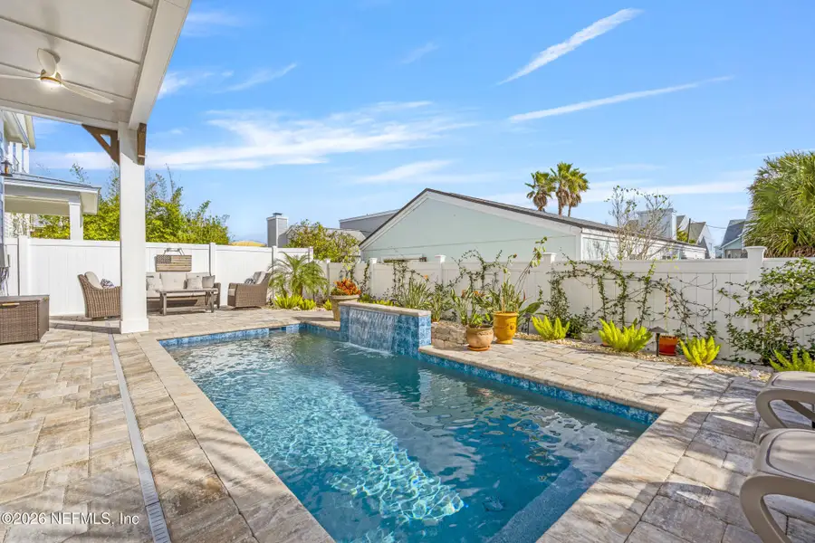 Exterior details and patio area of a home in , Fernandina Beach (Image 3).