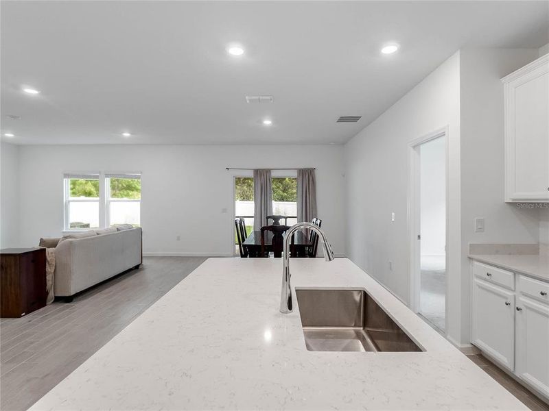 Furnished interior view inside a new home in Liberty Village: Liberty Village - Phase Two, Ocala (Image 14). Furnished interior view inside a new home in Liberty Village: Liberty Village - Phase Two, Ocala (Image 14).