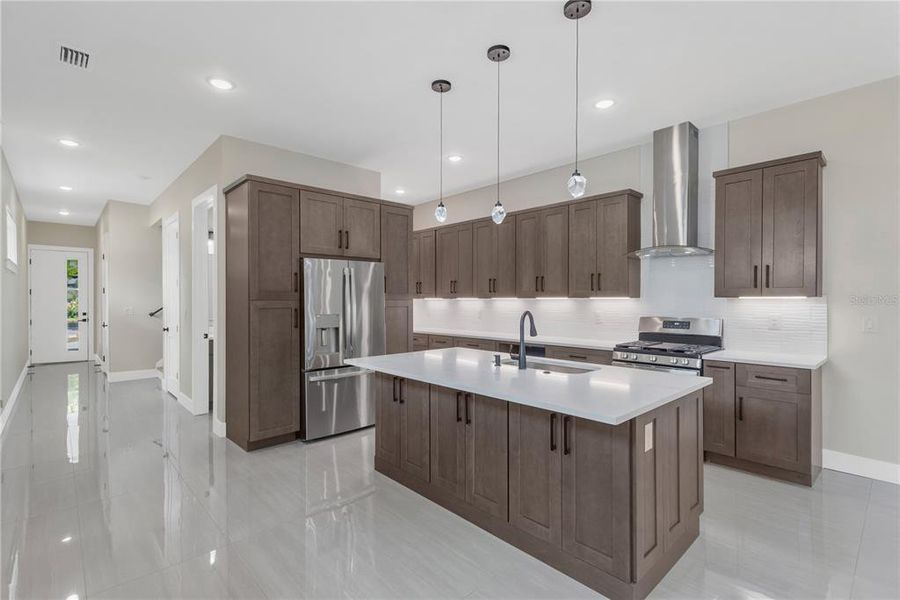 Furnished interior view inside a new home in , Tampa (Image 5). Furnished interior view inside a new home in , Tampa (Image 5).