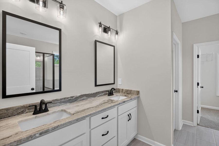 Furnished interior view inside a new home in Blackwelder Bluff, Bowdon (Image 16).