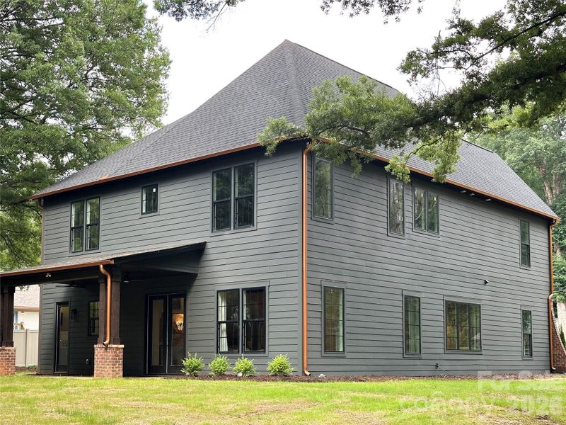 Exterior details and patio area of a home in , Matthews (Image 3).