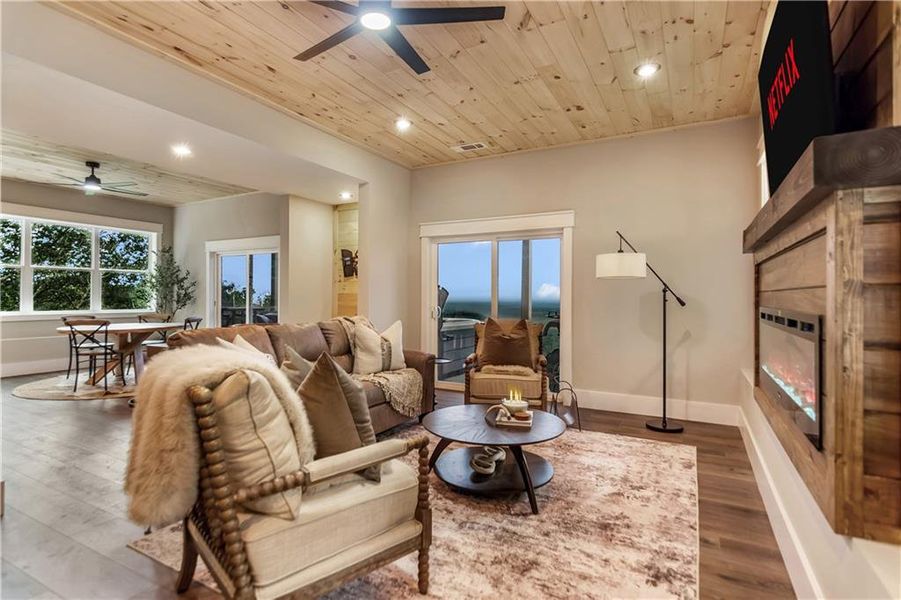 Furnished interior view inside a new home in , Ranger (Image 39).