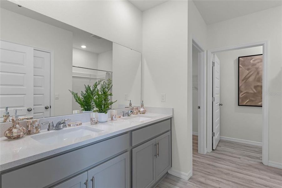 Furnished interior view inside a new home in Wind Meadows South, Bartow (Image 28).