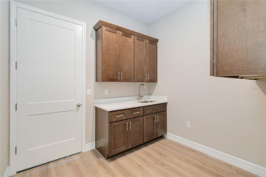 Inside Utility/Laundry Room with Sink