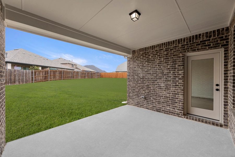 Covered Patio Representative Photo