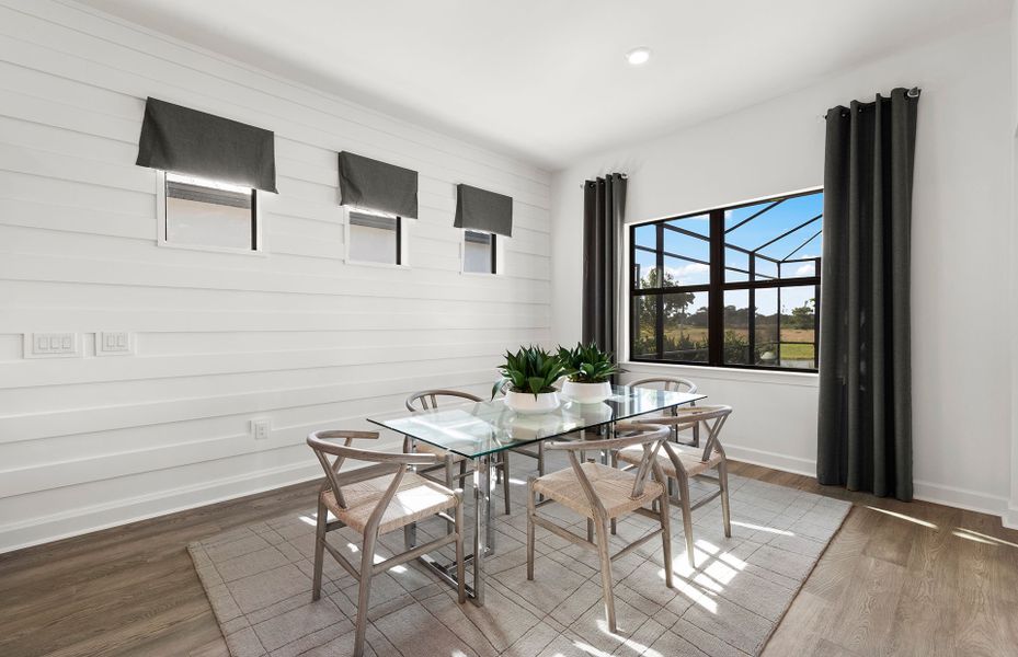 Representative furnished interior of a home built from the Stellar by DiVosta in BeachWalk by Manasota Key, Englewood (Image 37). Representative furnished interior of a home built from the Stellar by DiVosta in BeachWalk by Manasota Key, Englewood (Image 37).