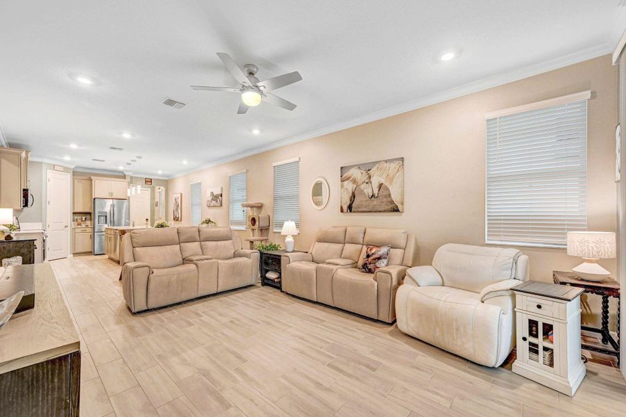 Furnished interior view inside a new home in , Melbourne (Image 8). Furnished interior view inside a new home in , Melbourne (Image 8).