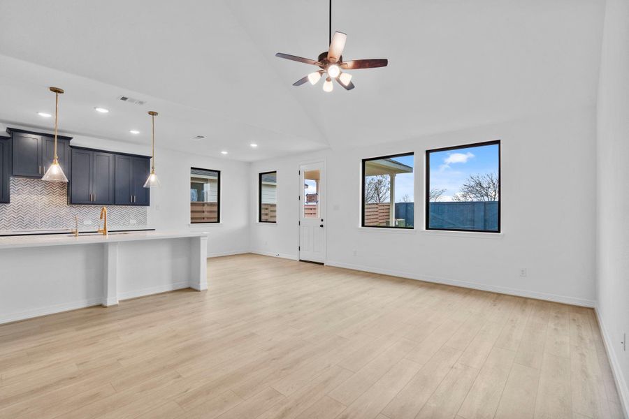 Spacious, unfurnished interior of a new home in Austin Point, Richmond (Image 28).