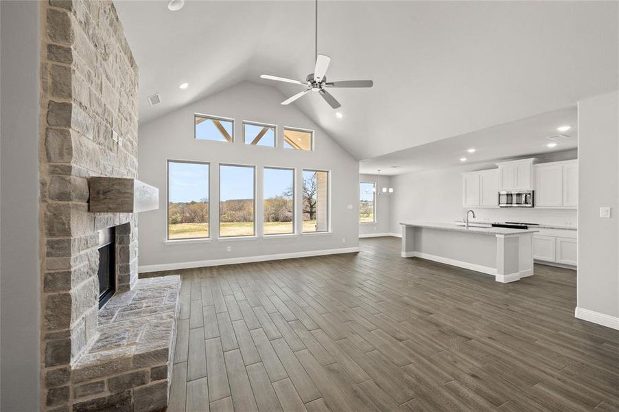 Spacious, unfurnished interior of a new home in The Ranches at Valley View, Springtown (Image 17). Spacious, unfurnished interior of a new home in The Ranches at Valley View, Springtown (Image 17).