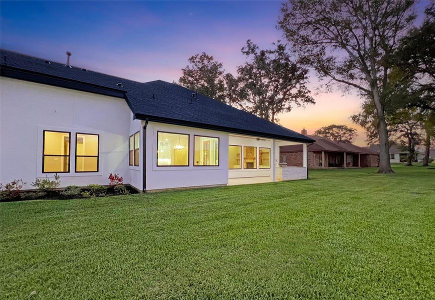 Exterior details and patio area of a home in , Hempstead (Image 3). Exterior details and patio area of a home in , Hempstead (Image 3).