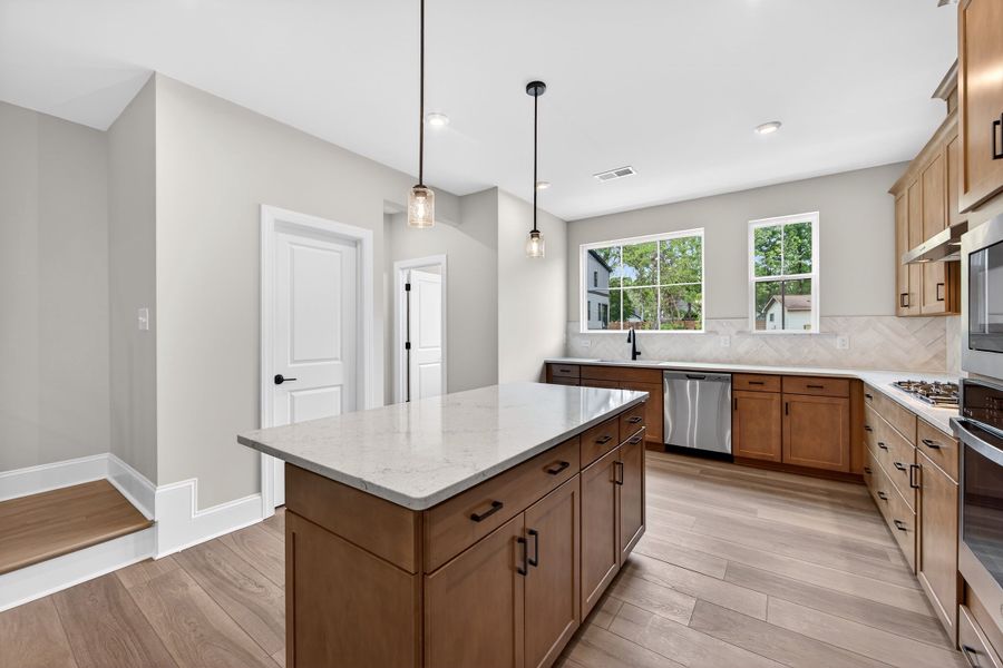 Furnished interior view inside a new home in Old Town Village, Waxhaw (Image 7). Furnished interior view inside a new home in Old Town Village, Waxhaw (Image 7).