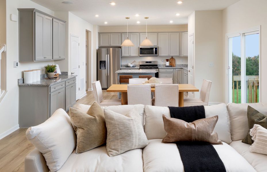 Furnished interior view inside a new home in Solserra, Shallotte (Image 15).