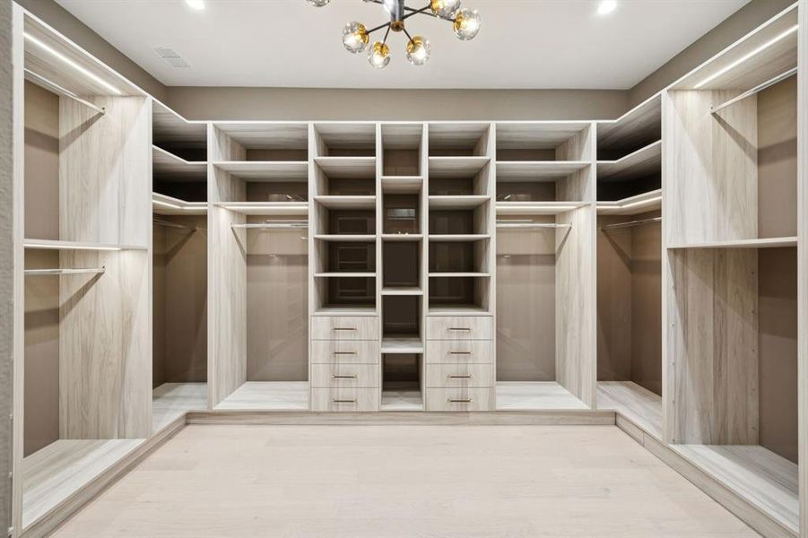 Custom Primary Closet