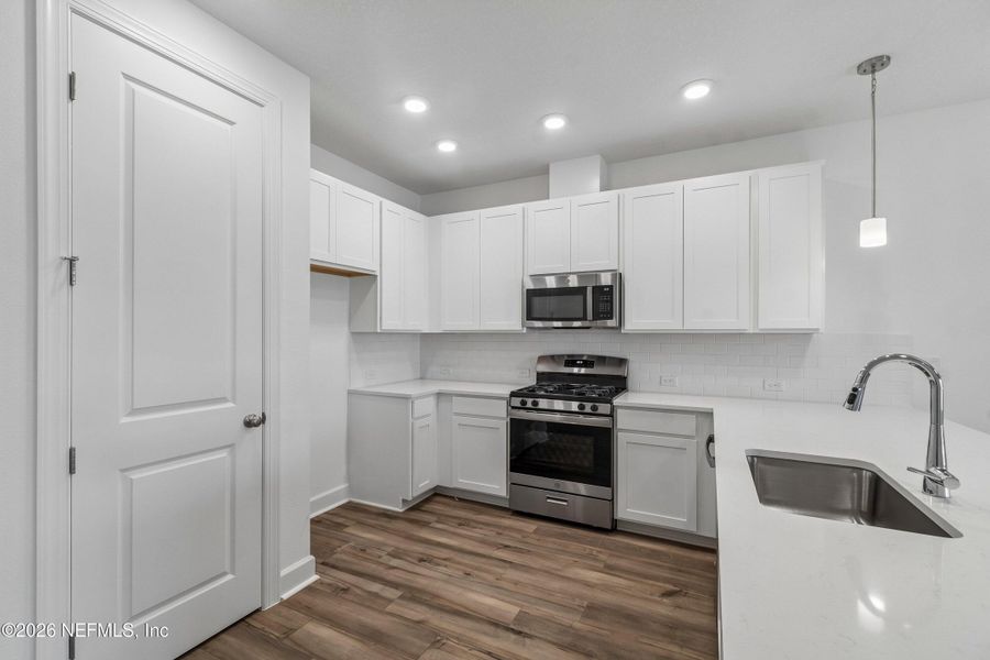 Furnished interior view inside a new home in Westerly Park at Wildlight – Overlook Collection, Yulee (Image 13).