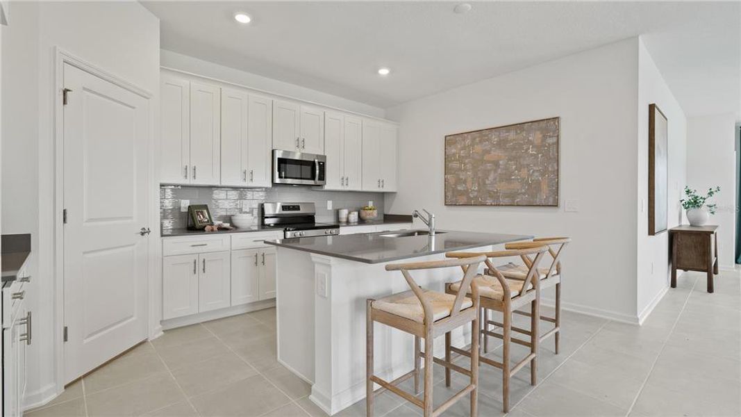 Furnished interior view inside a new home in , Kissimmee (Image 4).