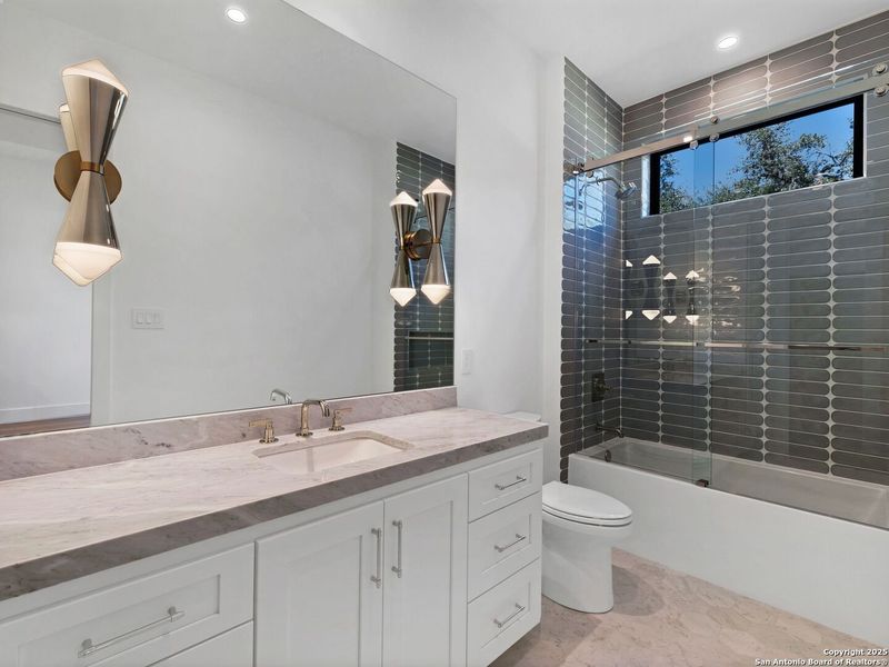 Furnished interior view inside a new home in , San Antonio (Image 18).