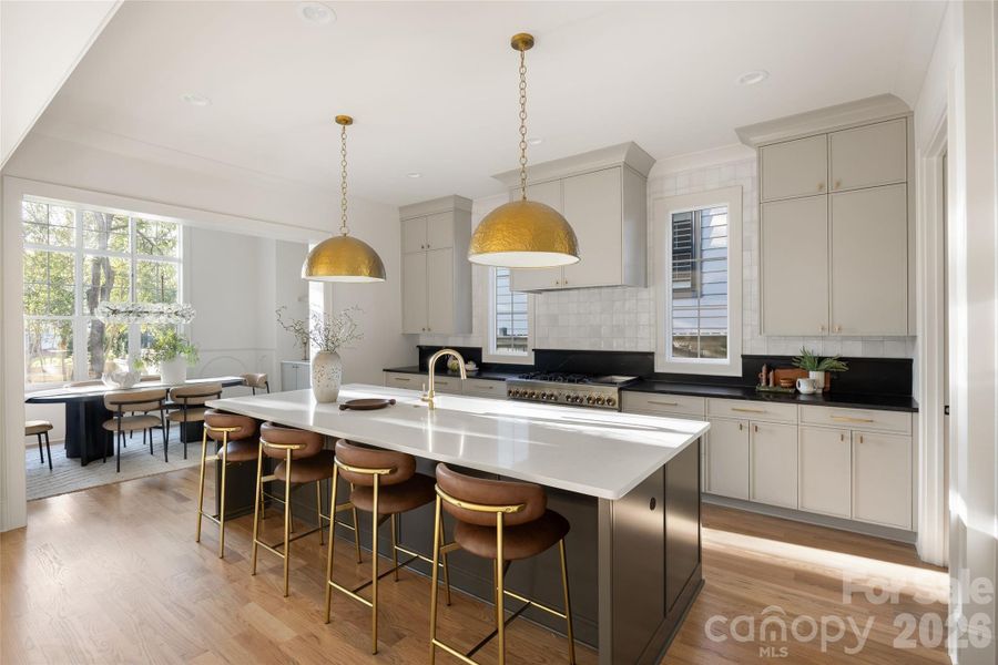 Furnished interior view inside a new home in , Charlotte (Image 13).