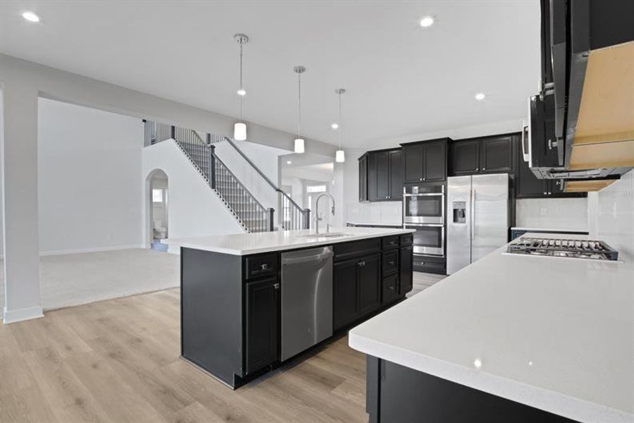 Furnished interior view inside a new home in Edinburgh, Locust Grove (Image 10).