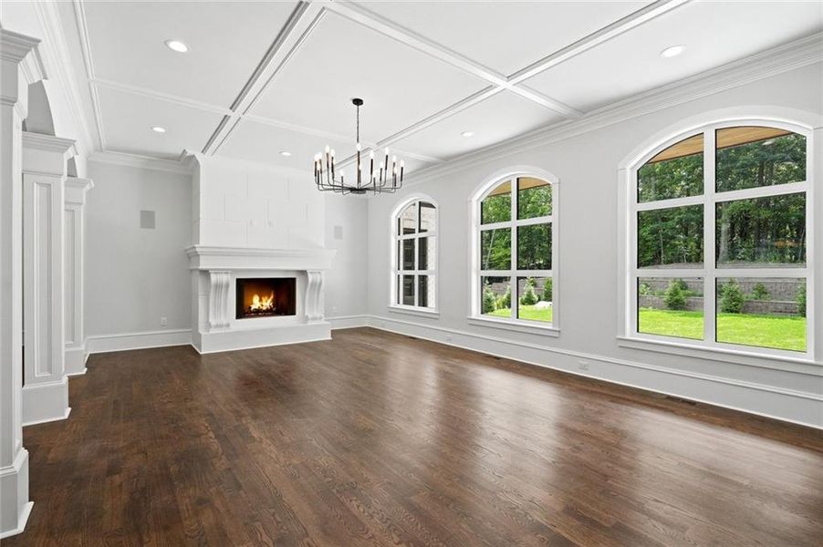 Spacious, unfurnished interior of a new home in , Roswell (Image 38).