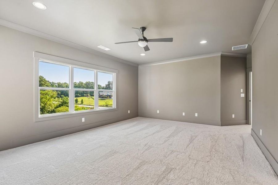 Spacious, unfurnished interior of a new home in Hillshire, Cumming (Image 37).