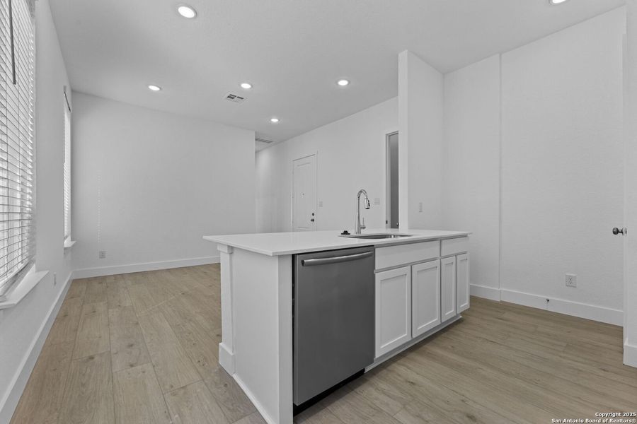 Furnished interior view inside a new home in , New Braunfels (Image 10).