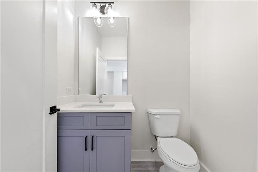 Furnished interior view inside a new home in The Berkeleys, Atlanta (Image 8).