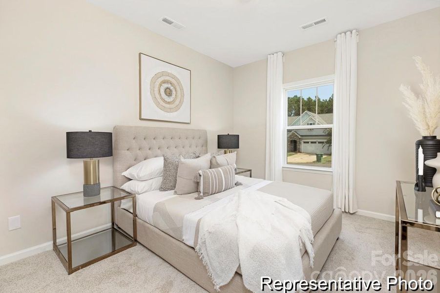 Furnished interior view inside a new home in , Statesville (Image 13).