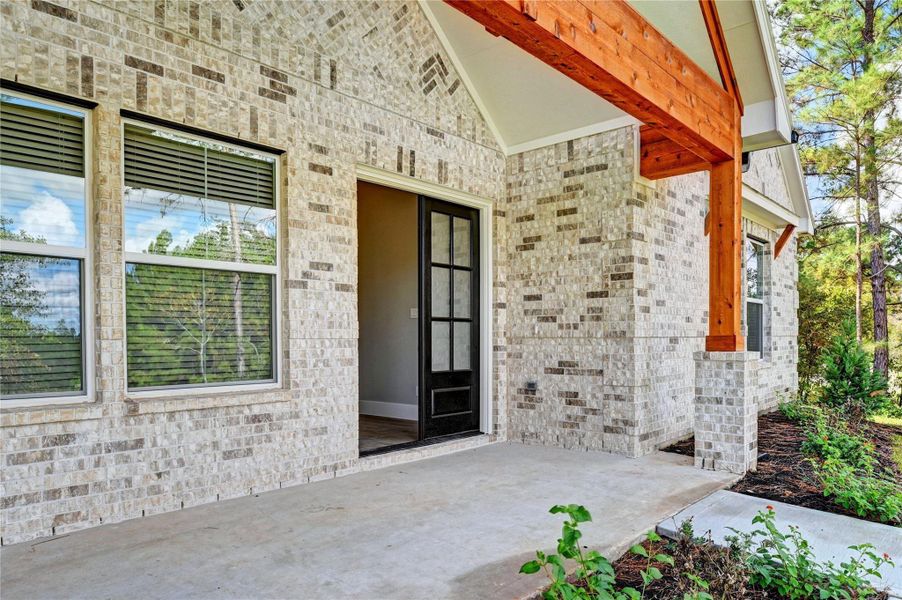 Exterior details and patio area of a home in , Montgomery (Image 30).
