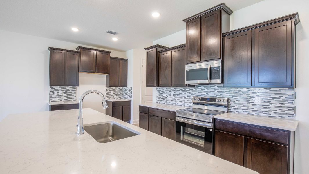Representative furnished interior of a home built from the Naples by Maronda Homes in North Port, North Port (Image 8).