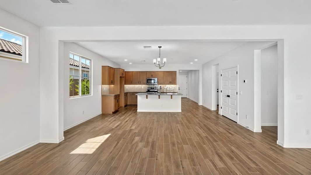 Furnished interior view inside a new home in Parkside, Avondale (Image 11).