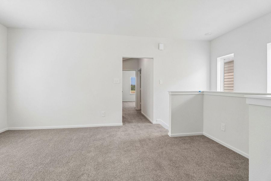 Photos are not of the actual home, but are photos of the builder home with same floorplan with similar interior finishes.
