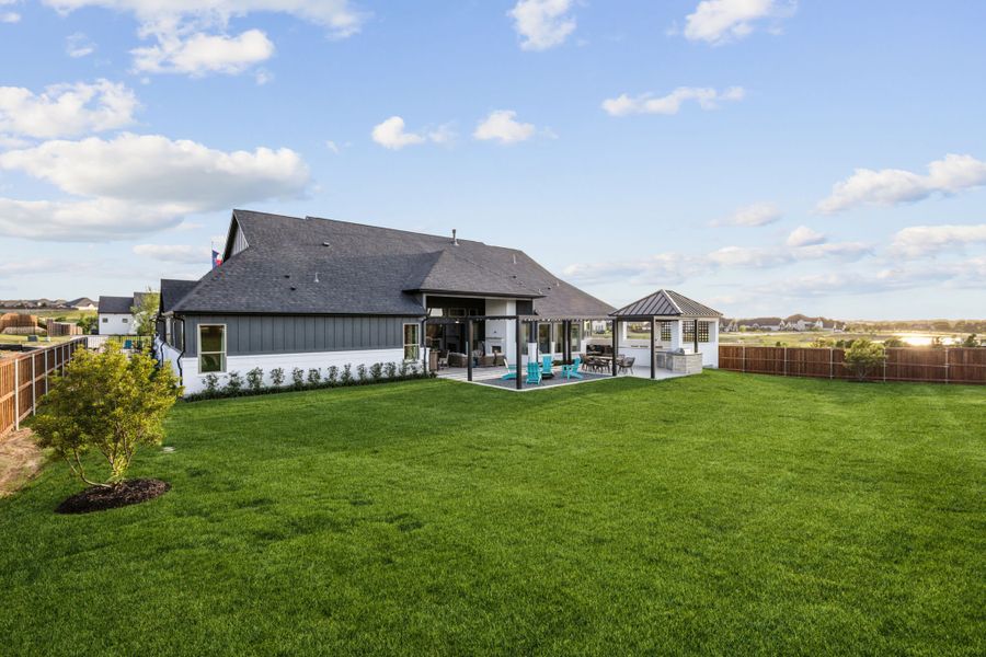 Image 18 representing the Madrid by Chesmar Homes in The Vines, Haslet, TX. Image 18 representing the Madrid by Chesmar Homes in The Vines, Haslet, TX.