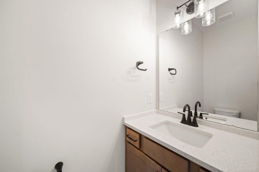 Close-up of interior finishes inside a home in Hayes Village, Greensboro (Image 14).