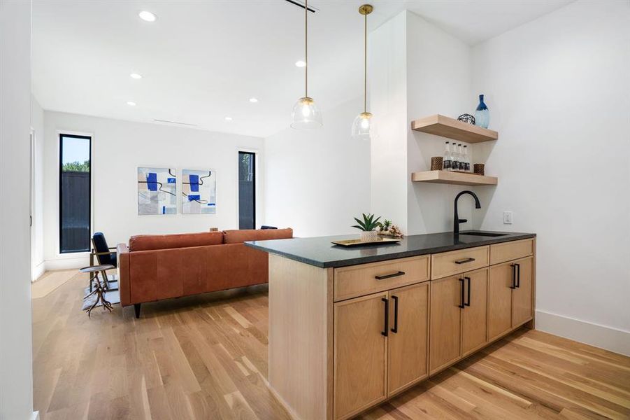 Furnished interior view inside a new home in , Dallas (Image 17). Furnished interior view inside a new home in , Dallas (Image 17).