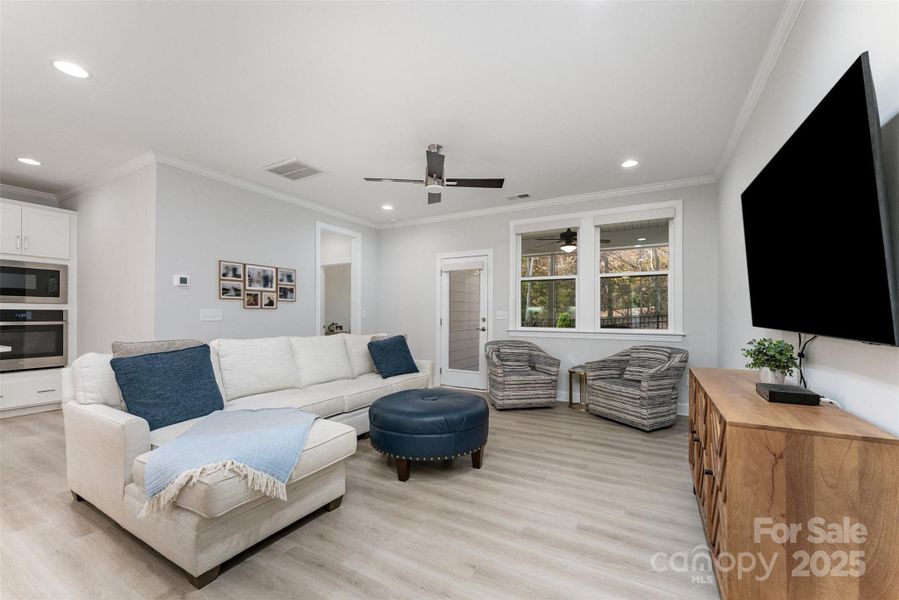 Furnished interior view inside a new home in , Cornelius (Image 8).