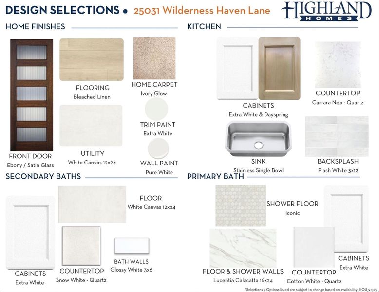Sample of building materials used in homes in Elyson: 55ft. lots, Katy (Image 15). Sample of building materials used in homes in Elyson: 55ft. lots, Katy (Image 15).