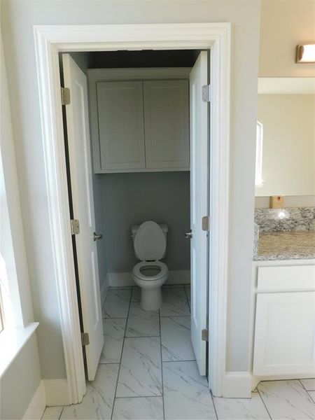 Bathroom with toilet