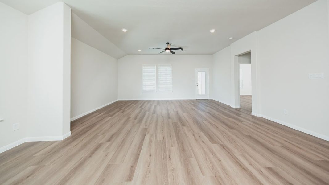 Dining Area to Family Room