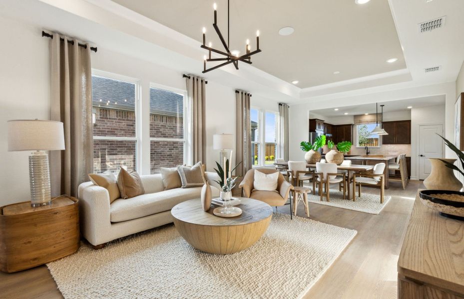 Furnished interior view inside a new home in Del Webb at Legacy Hills, Celina (Image 6).