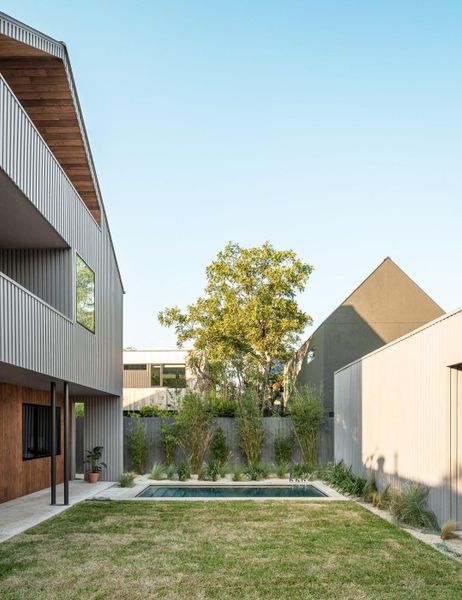 Fenced backyard featuring a patio area