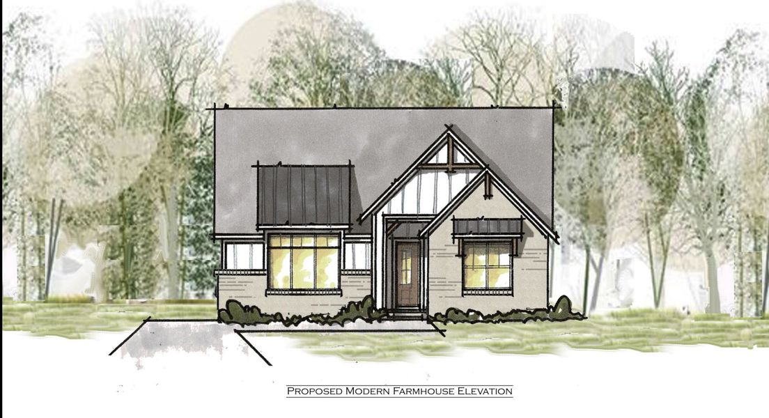 Representative exterior photo of a completed home built from the One Story Farmhouse by Norfleet Builders in Cambria, White House, TN (Image 2).