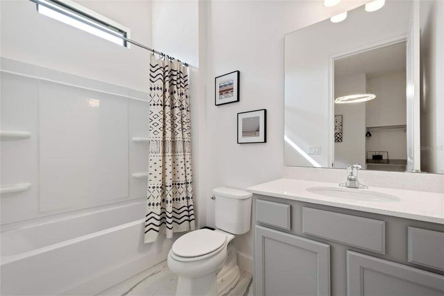Furnished interior view inside a new home in , Kissimmee (Image 46).