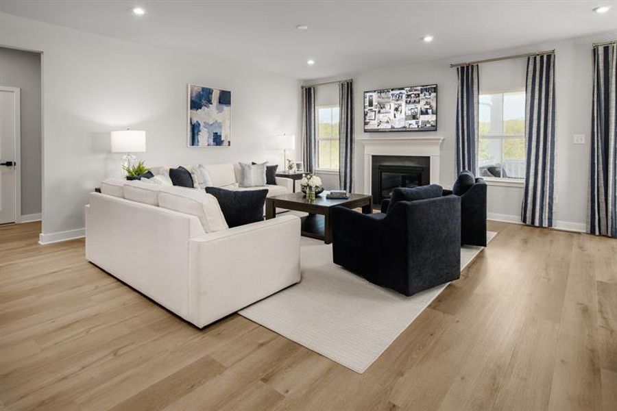 Furnished interior view inside a new home in Berkeley, Spartanburg (Image 12).