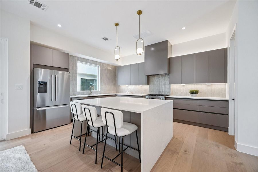 Furnished interior view inside a new home in , Houston (Image 8).