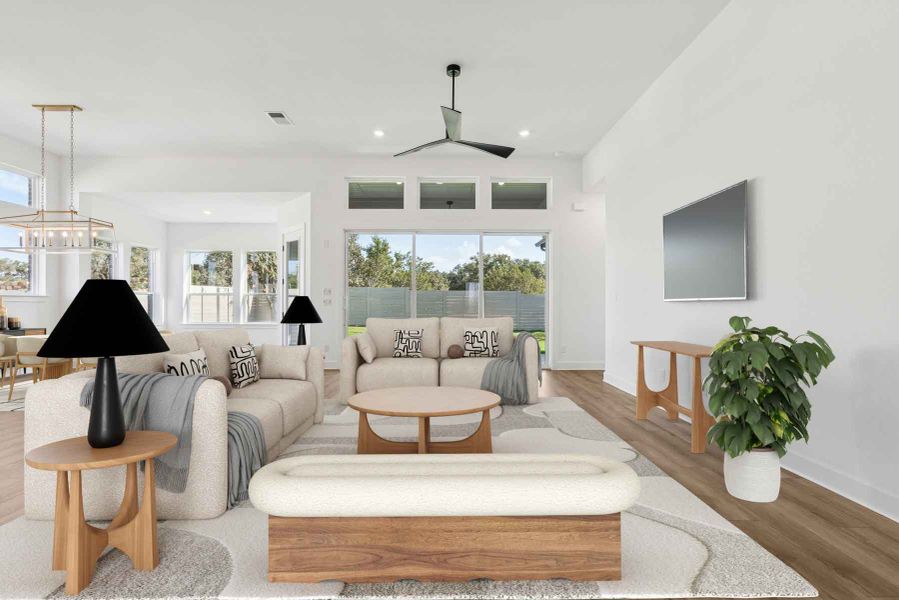 The Flower Mound - Family Room