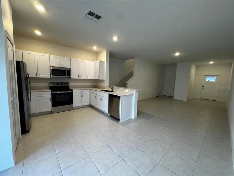 Furnished interior view inside a new home in , San Antonio (Image 3).
